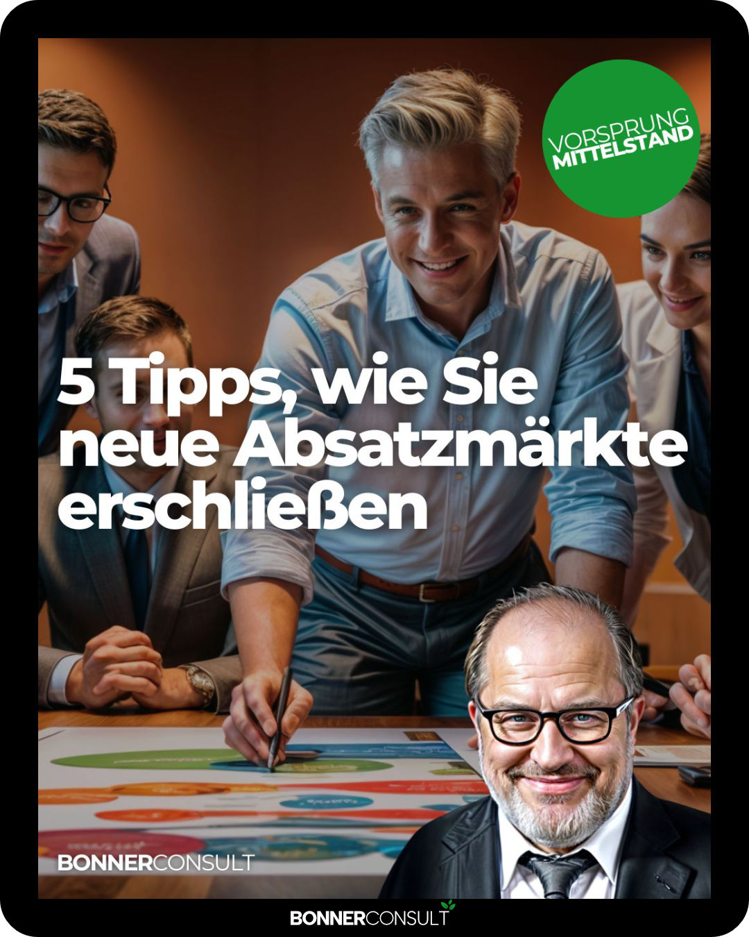 5 praktische Tipps - um neue Absatzmärkte zu erschließen - Martin Bonner by BONNERCONSULT and Marktmonitor™